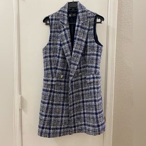 Zara Tweed Vest and Shorts Set